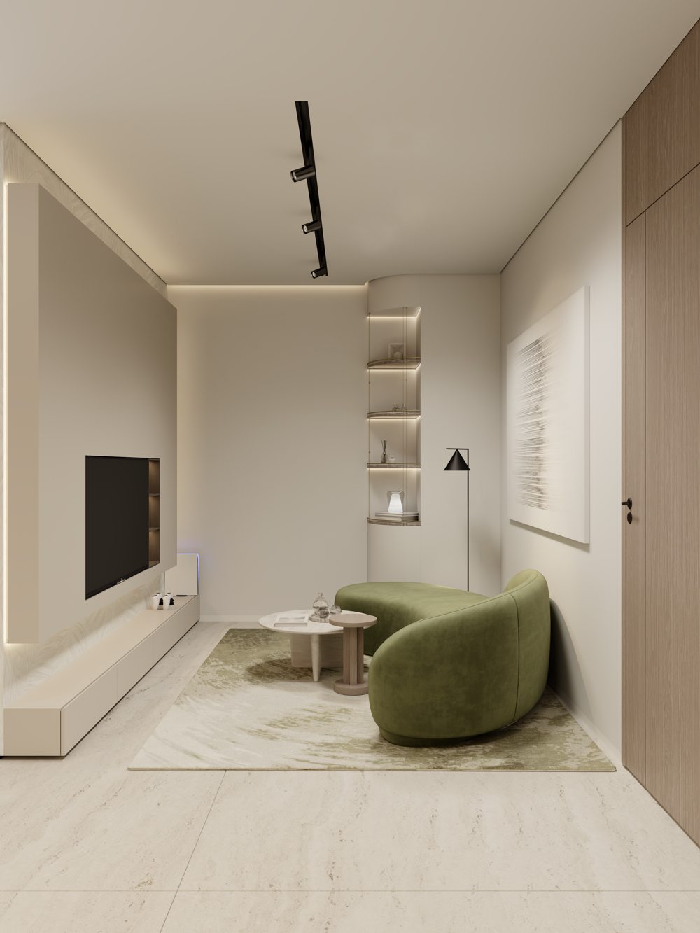 Apartment Renovation, Dubai — Full interior renovation by Oculii